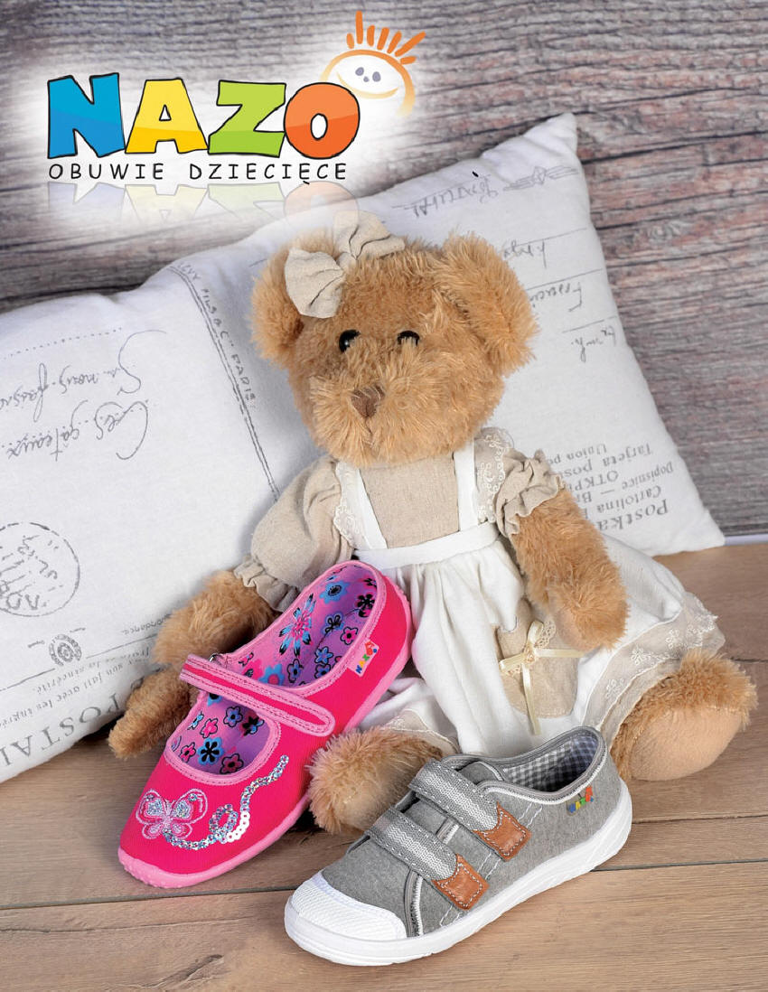 textile footwear for children, children's shoes, manufacturer Poland